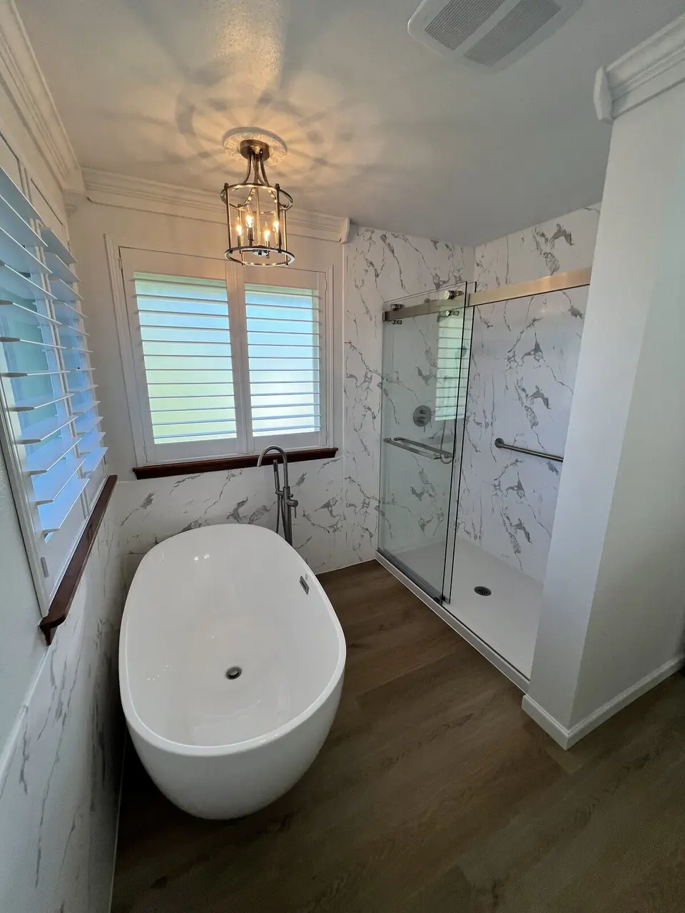 Completed bathroom refresh